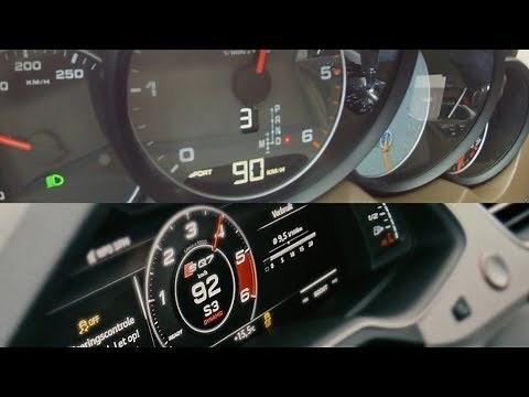 Audi SQ7 TDI VS Porsche Cayenne S Acceleration