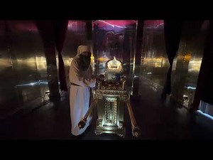 A view of the holy place into the holy of holies of the Tabernacle of Moses. #tabernacle #holyplace