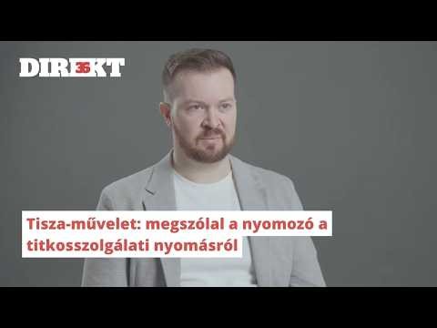 "Egy ideális rendszerben nem kellene itt ülnöm" - megszólal a nyomozó a Tisza-műveletről