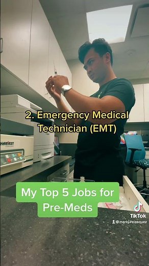 Top 5 Pre-Med Jobs #shorts #premed