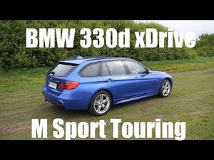 (ENG) 2014 BMW 3 Series Touring (F31 estate) - Test Drive and Review
