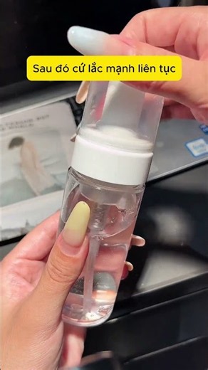 Budget-friendly face wash hack for super foamy lather #beauty #cosmetics #shortvideo #tips #skincare