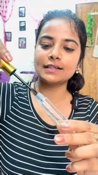 How to get long eyelashes || DIY Eyelash Serum at Home 👁️✨ | Easy Lash Care Routine #shorts #diy