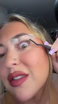 Brown Spiky Cluster Lash Tutorial