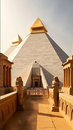What the Pyramids of Egypt REALLY Looked Like 🤯