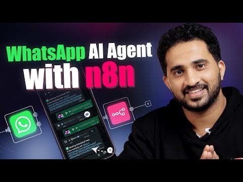 This WhatsApp AI Agent Handles My Meetings and Emails| n8n AI Agent Step by Step Tutorial