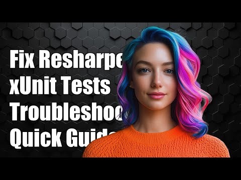 Fix Resharper Not Running xUnit Tests: Troubleshooting Guide & Solutions