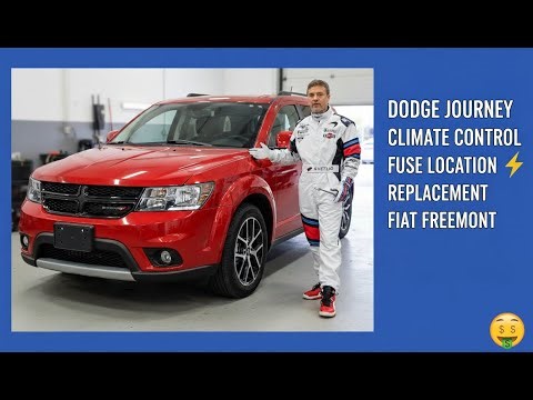 FIXED! AC/Heater Not Working? Dodge Journey/Fiat Freemont Climate Control Fuse