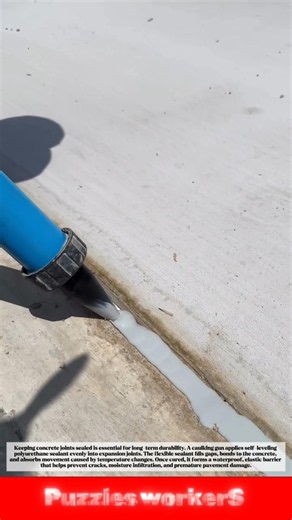 Concrete Joint Sealing! The Secret to Preventing Cracks and Water Damage
