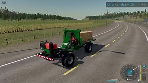 Wood Transportation in Farming Simulator 22