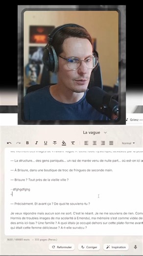 Deux tirets ou trois ? La magie se fait toute seule 😎✍️ #writing #ecriture #astuce
