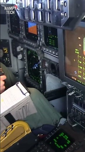 Inside a $2 Billion B-2 Stealth Bomber Cockpit 🕹️ #shorts