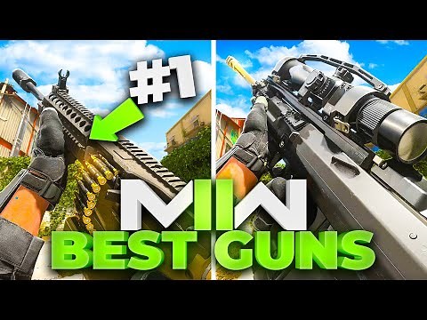 Modern Warfare 2 BEST GUNS ranking from WORST to BEST (Best class setups)