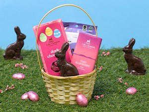 Classic Dark Chocolate Easter Basket