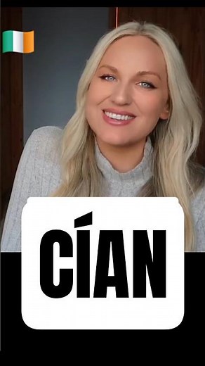 Cían - Irish Boy Names Trending 2026 #irish #irishnames #boynames #babynames #irishname