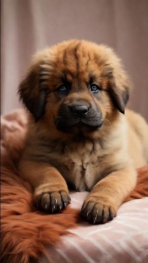 Watch This Majestic Leonberger Grow Up in 30 Seconds! 🐾🏔️
