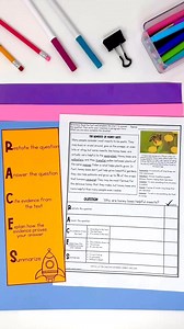 As a reading teacher, one-sentence responses from students when answering constructed response questions are so aggravating. 🤦‍♀️ If you’re like me 🤷🏼‍♀️, you know the feeling: collecting papers and expecting solid paragraphs, only to see a single line scribbled on the page. It’s infuriating, right? The truth is, most students have never mastered the skill of writing two or more complete sentences about a single topic. They need explicit guidance to become confident writers. They won’t move b