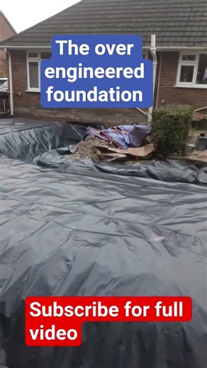 over the top single storey extension foundation. #builder #extension #foundation #brickwork #diy