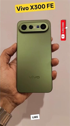 That Green Color is Insane 🤯 Vivo X300 FE Unboxing #vivox300fe #shorts #viral