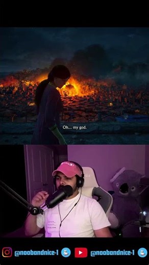 City on Fire — Lost Legacy Rooftop Cutscene