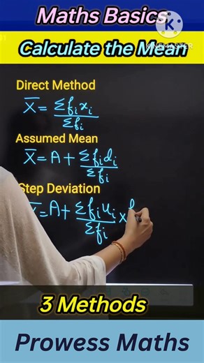 3 Formulas to calculate Mean? 樂 In this reel, I’ve explained the 3...