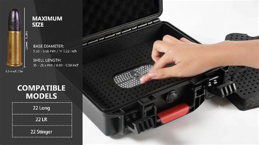 Watch 22lr Ammo Storage Case on Amazon Live