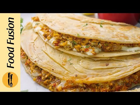 Anda Cheese Paratha Recipe by Food Fusion