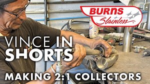 Here's How To Make A 2 into 1 Merge Collector The Right Way! Burn's Stainless Shares The Technique, Tips, And Tricks - BangShift.com