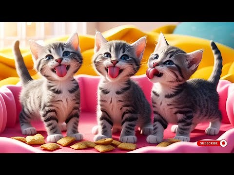 Three Little Kittens + More Nursery Rhymes | Baby Animals Songs🐾
