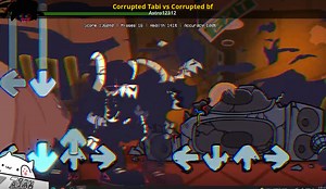 Corrupted Tabi vs Corrupted bf Mod for Friday Night Funkin' | FNF Mods