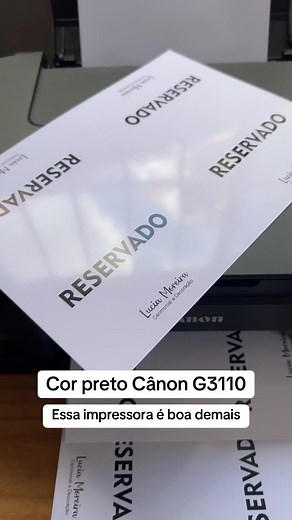 Impressão de Preto com Canon G3110: Configuração e Dicas