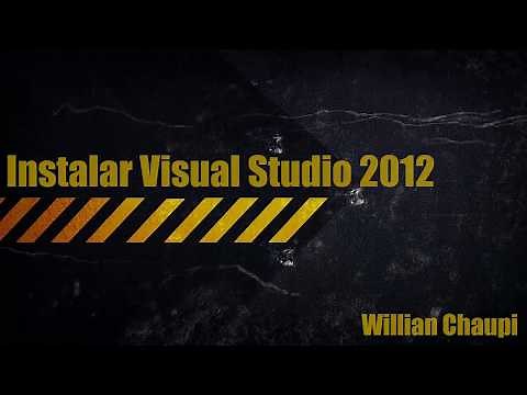 Instalar Visual Studio 2012