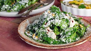 Kale Salad with Lemon Vinaigrette