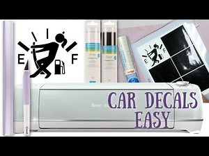 Car Decals With Cricut Explore air 2 | Weeding Box