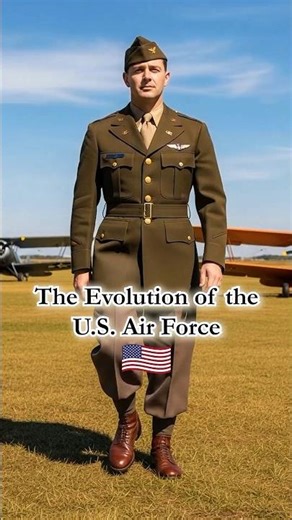 The Evolution of the U.S. Air Force #evolution #historytok #usa #US #army #airforce #soldier
