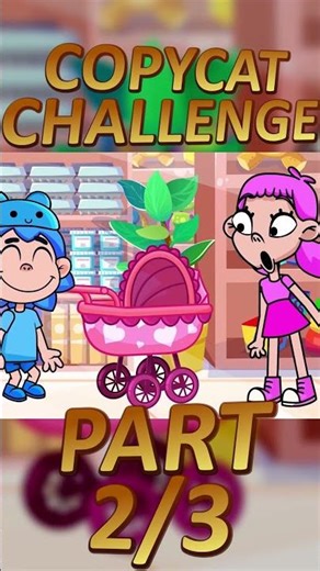 Where is Lily?! 😱🤖 Funny copy baby story PART 2 #forkids #learning #preschool #educational