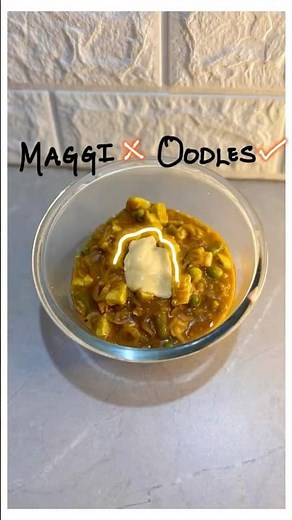 Healthy Replacement for Maggi 🍜 | 10-Min Oodle Recipe (High Protein & No Maida)