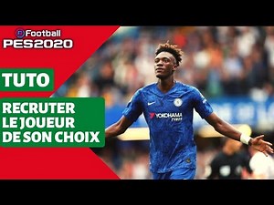 EFOOTBALL PES 2020 - TUTO MYCLUB - Recruter le joueur de son choix