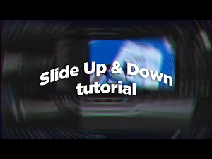 Slide Up and Down Transition Tutorial | After Effects tutorial #2
