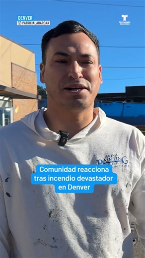 La comunidad de Denver quedó sorprendida al ver los escombros de un edificio de apartamentos en construcción que fue consumido por un incendio devastador en Leetsdale Drive y la calle Forest. #TelemundoColorado #Denver #IncendioColorado | Telemundo Colorado