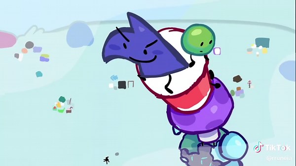 Engaging BFDI Object Show Animatic Battle