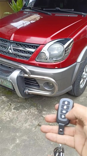 Mitsubishi Adventure Keyless entry/Car alarm installation At Polangui Albay/Home service Thank you for trusting sir TYL | Albay key locksmith/Key programming services