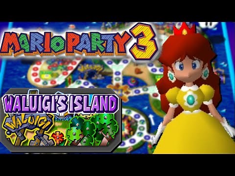 Mario Party 3 | Waluigi's Island w/ Daisy - Shiruetto Plush Gameplays