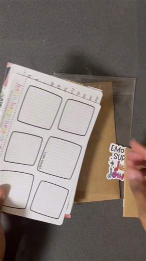 Day 11 of the spring Collabvent Box for journaling #smallbusiness #journal #sticker