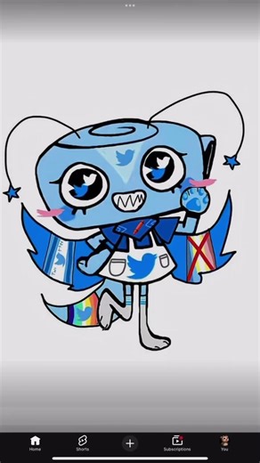 Twitter shelly turns into a screaming gif