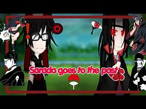 Sarada goes to the past and meets itachi//Part1//Naruto//Gacha Mini Movie//Series//Boruto//GCMM