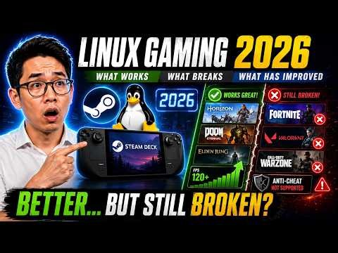 Linux Gaming in 2026: What Works, What Breaks and What Has Improved