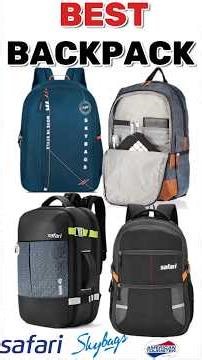 5 Best Backpack/Bags for College/Office/School 2026 | Safari, Skybags, American Tourister, Gear Bag