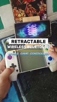 RETRACTABLE WIRELESS MOBILE GAME STRETCH CONTROLLER 🎮 #insertcoingaming #wirelesscontroller