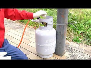 ガスボンベの置き場所